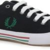 fred-perry-vintage-tennis-canvas-negra-