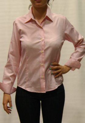 camisa barbour mujer rosa