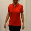 polo fred perry mujer rojo